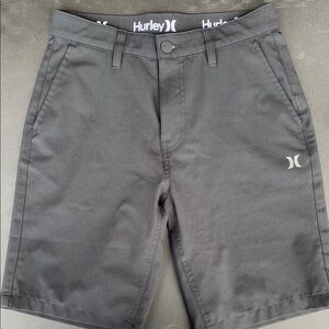 Hurley | Black Athletic Shorts Modern Fit